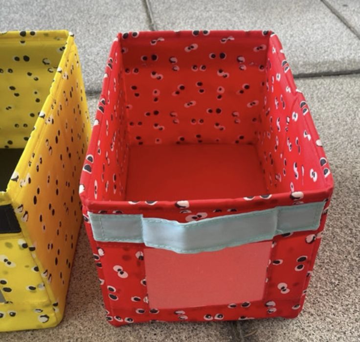 3 caixas de arrumação - IKEA