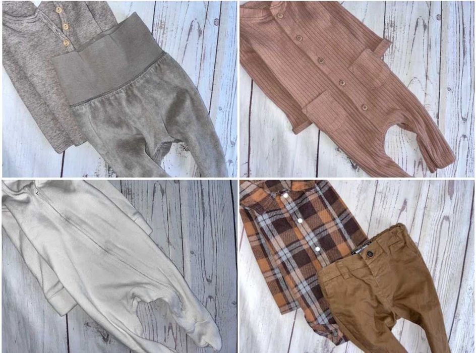 Wyprawka Mega Paka 84szt Dla chłopca 50/56/62/68 zara adidas firmówki