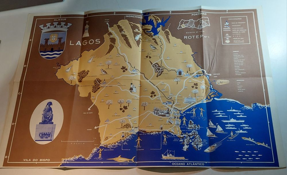 Lagos - Roteiro ROTEP | Incluí Mapa Desdobrável