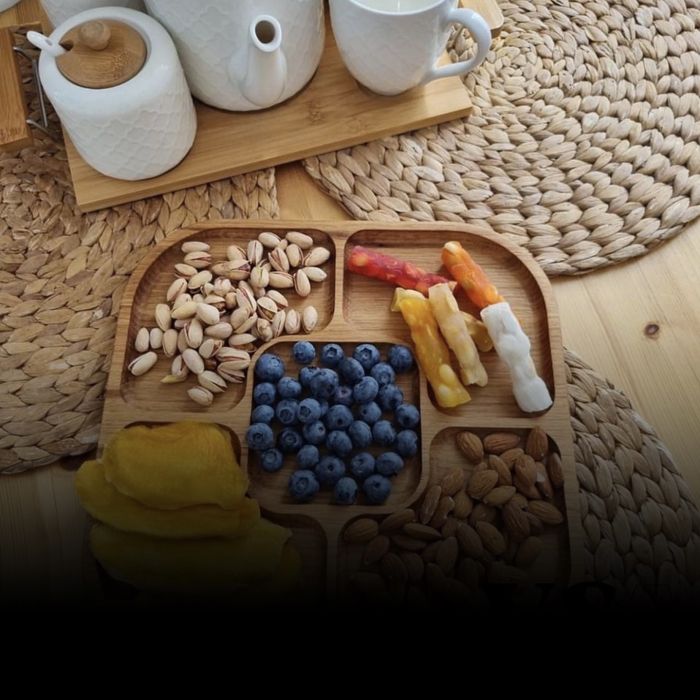 Дерев‘яна менажниця ручної роботи [БЕЗКОШТОВНА ДОСТАВКА]