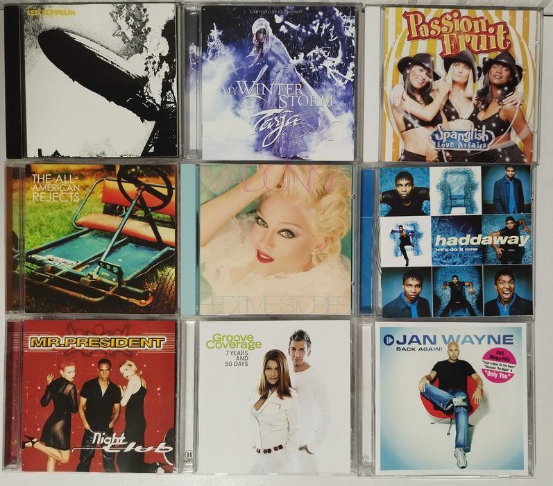 New 19. Тільки фірмові диски з колекції CD (каталог і ціни)