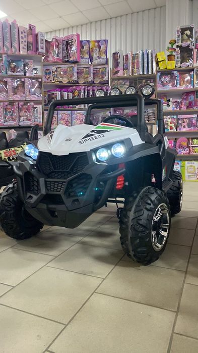 Багги, электромобиль, машинка для катания детей с пультом, квадроцикл.