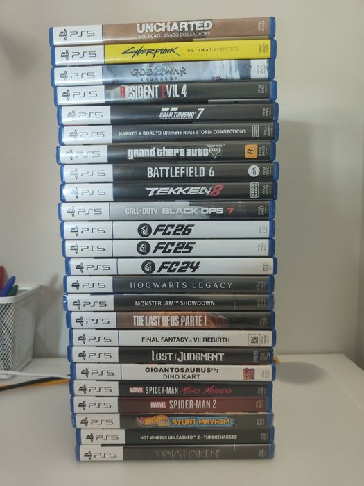 Jogos PS5 desde 8€/cada