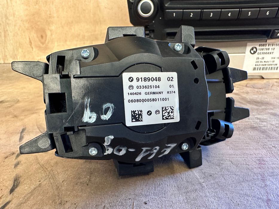 Conjunto completo idrive Radio Display control BMW E60 E61 320,525,530