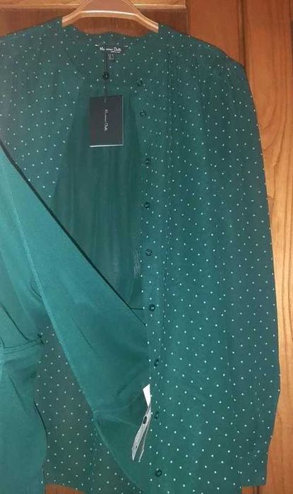 Blusa camisa pintas Massimo Dutti