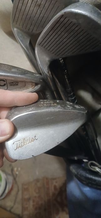Kije golfowe. Wraz z torbą