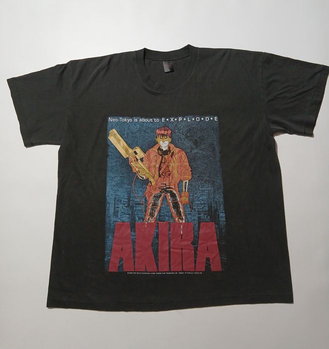 Винтажная футболка Akira 1988 Vintage Fashion Victim Акира XL
