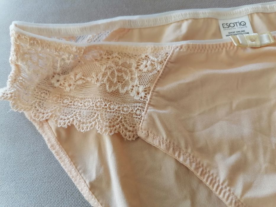 Majtki /figi damskie Esotiq, rozmiar M, beżowe, nowe