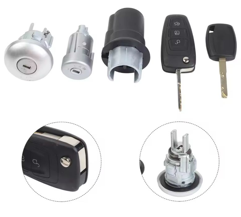 Замок с ручка и трос Форд Транзит 2010-25 Custom Connect