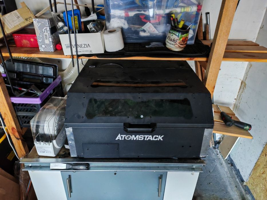Laser grawer Creality Falcon 2 22W + Komora + PC SSD – komplet