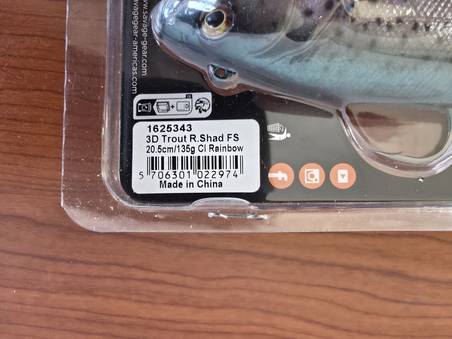 Guma Savage Gear 4D Trout Rattle Shad