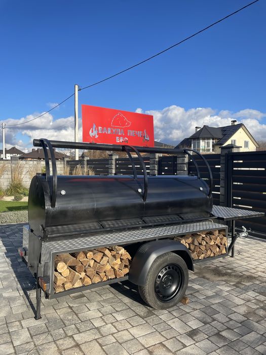 Смокер BBQ на колесах