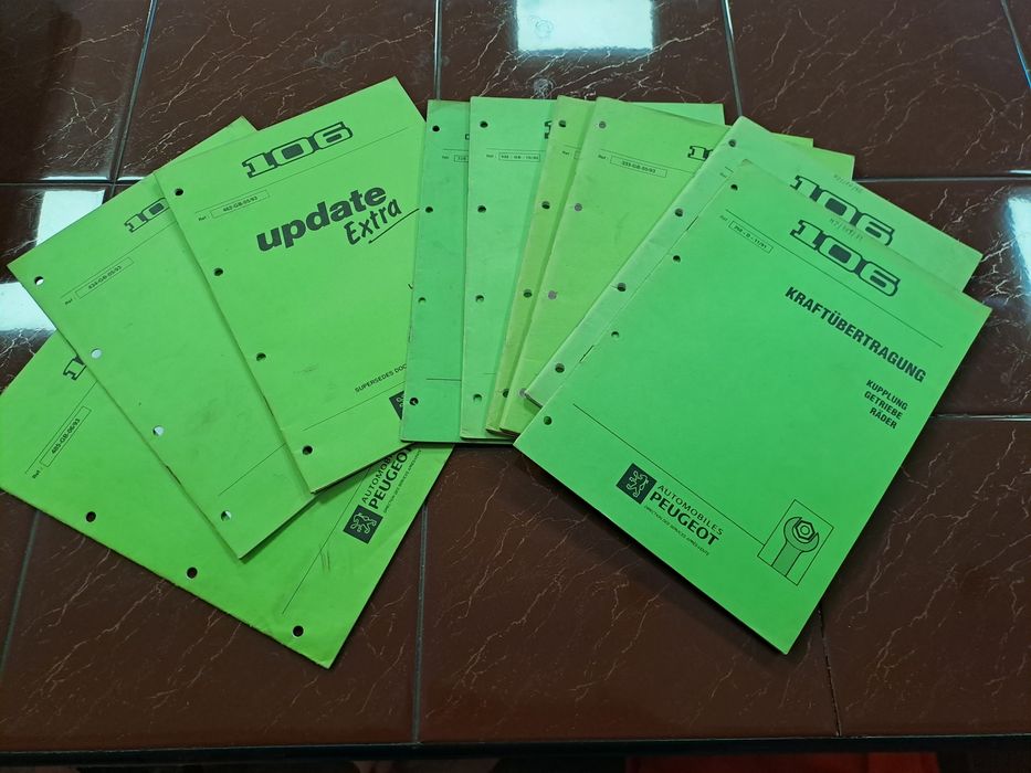 Dokumentacja serwisowa Peugeot 106, serwisówki