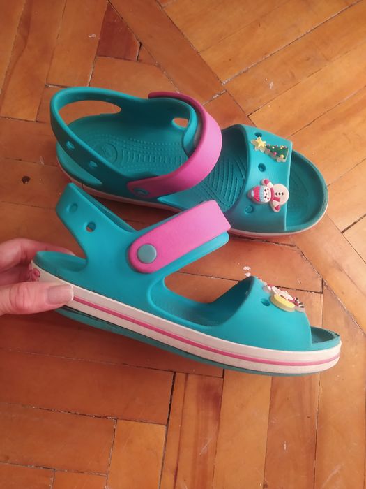 Кроксы оригинальные Crocs J3 32-33p (22 см ножка)