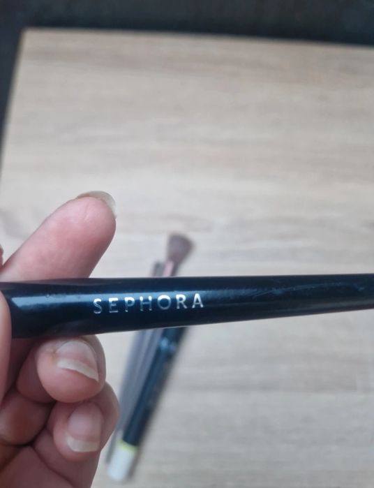 Zestaw pędzli Sephora plus pędzelki do makijażu oczu
