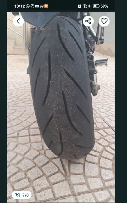 Moto Honda CB 650F