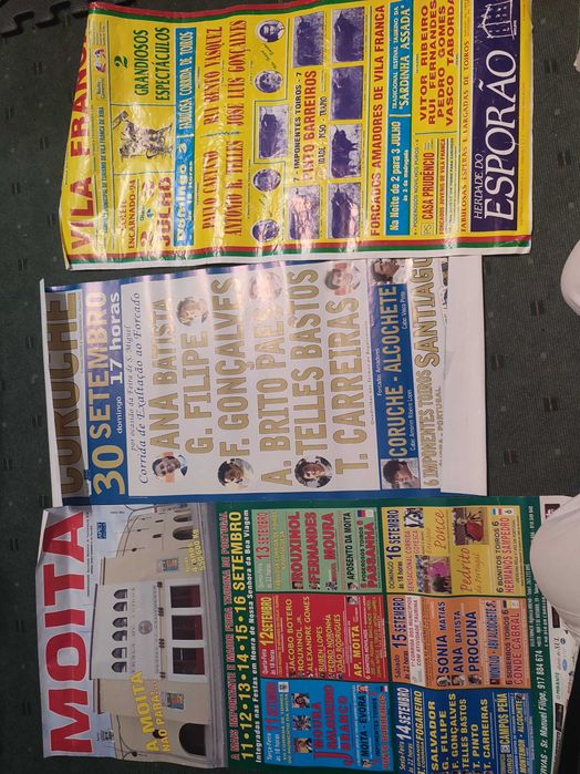 Cartazes Tauromaquia - Cada 5 €