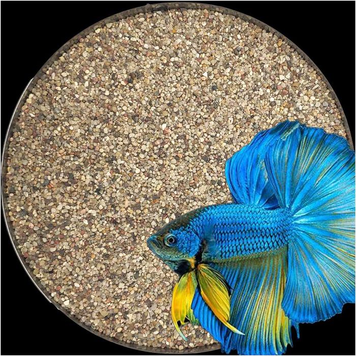 Biały piasek 25kg kwarcowy dla rybek do akwarium podłoże żwirek jakość