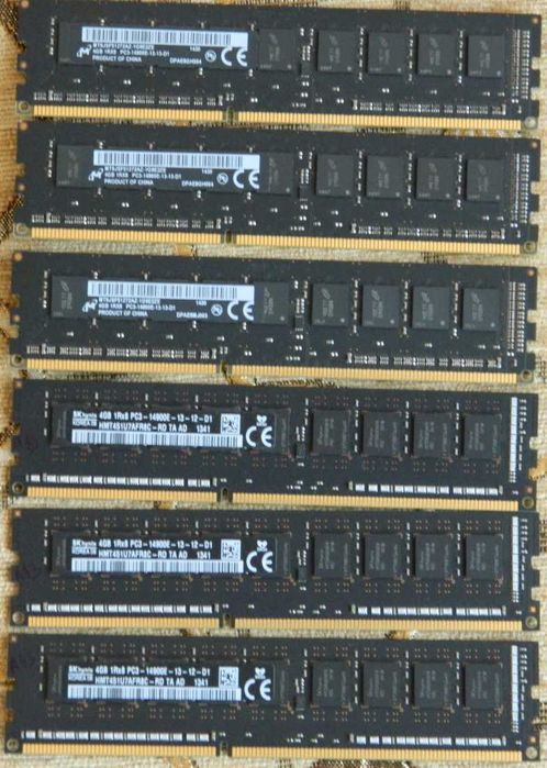 Память DDR3 4G 1866MHz.