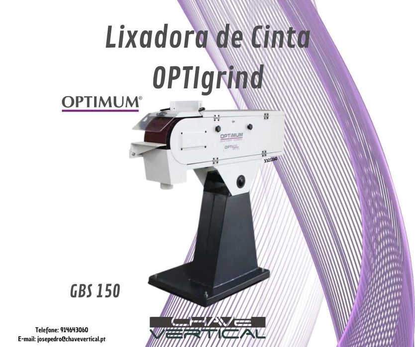 Lixadora de Cinta GBS 150 OPTIgrind 400V   JR19