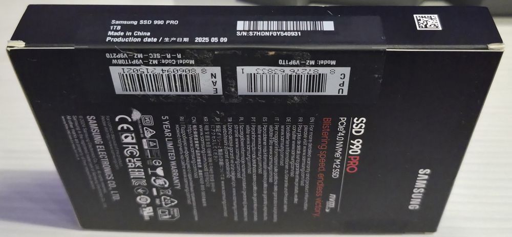 SSD ​Samsung 990 Pro 1TB