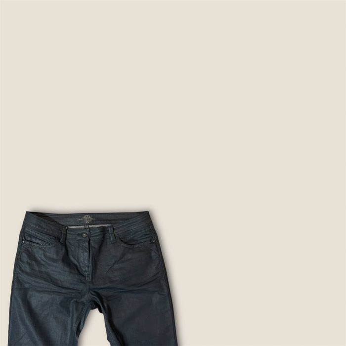 waxed dior hedi type jeans джинсы