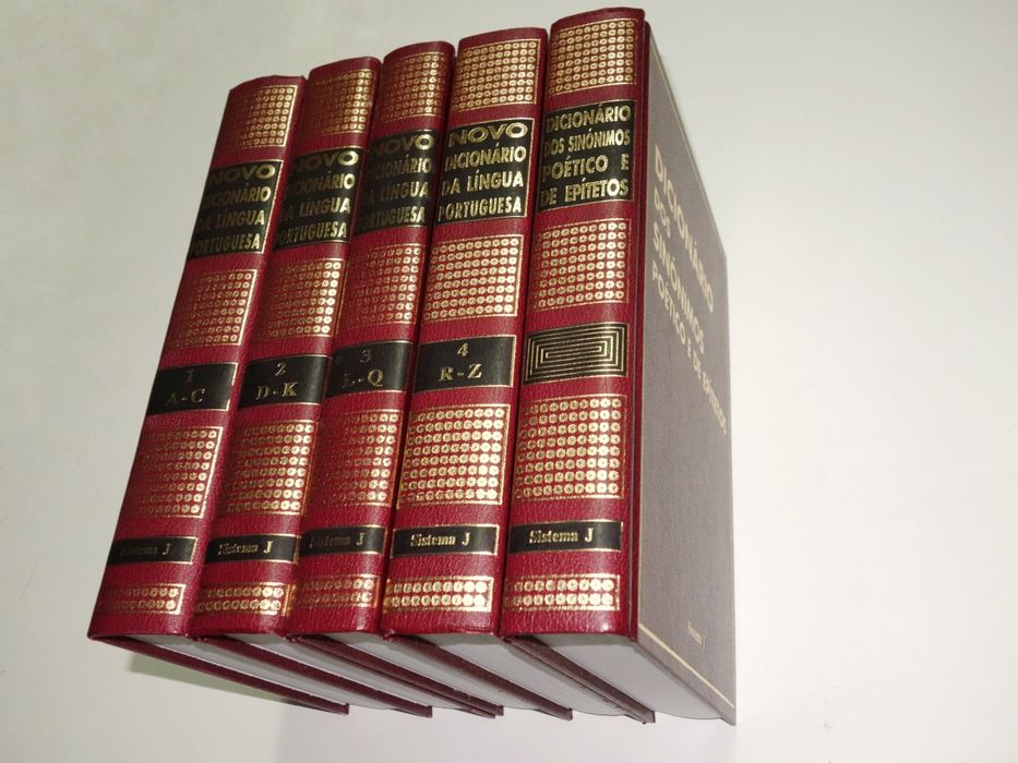 Novo Dicionário da Língua Portuguesa - 5 volumes