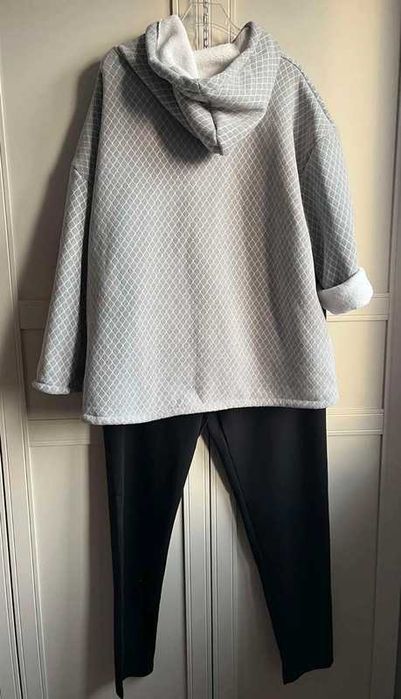 Big size Lux Luna Jesienna super kurtka Oversize