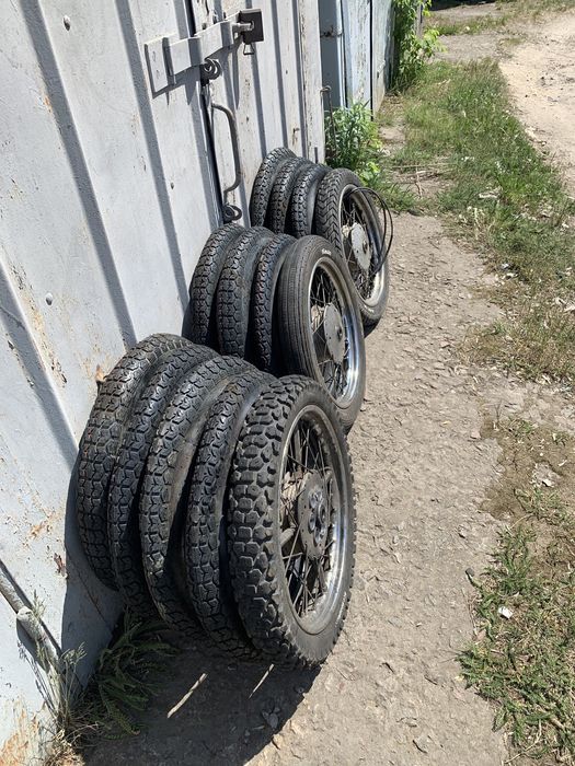 Колеса Иж, Минск, МТ, Ява, Урал резина, Восход