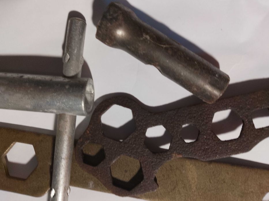 stare klucze rowerowe  - zestaw