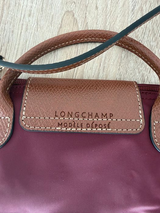 Bolsa Lonchamp Le pliage Bordeaux