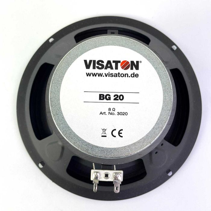 Visaton BG20 8Ω — Par Novo — Fullrange / Open Baffle / DIY Audio