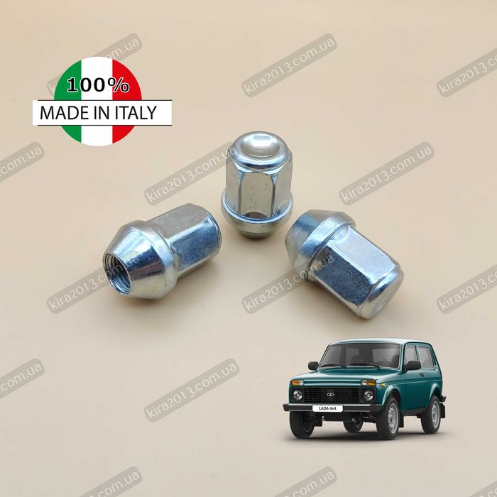 Колесные гайки М12х1,25 Лада НИВА Гайки NIVA M12x1.25 Гайки ВАЗ 2121