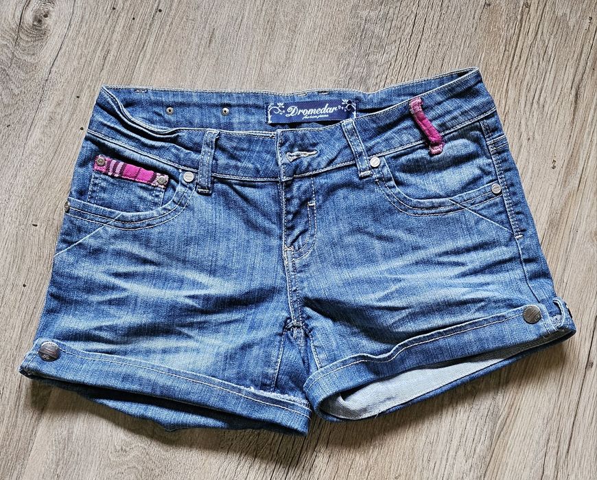 Krótkie spodenki jeansowa r.36 S