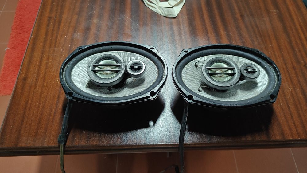 Colunas Kenwood 300w semiamp 4ohms