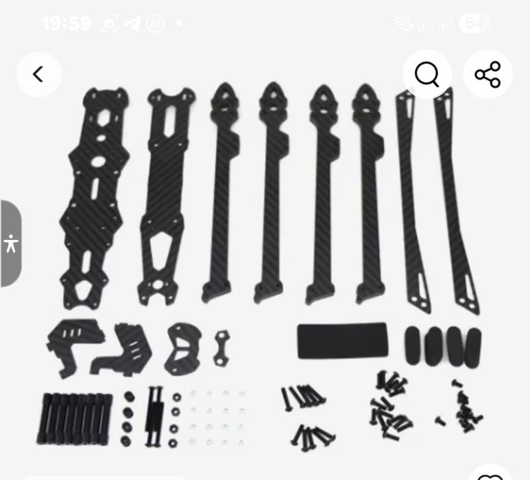 Рама fpv дрона марк 4 10 дюймів