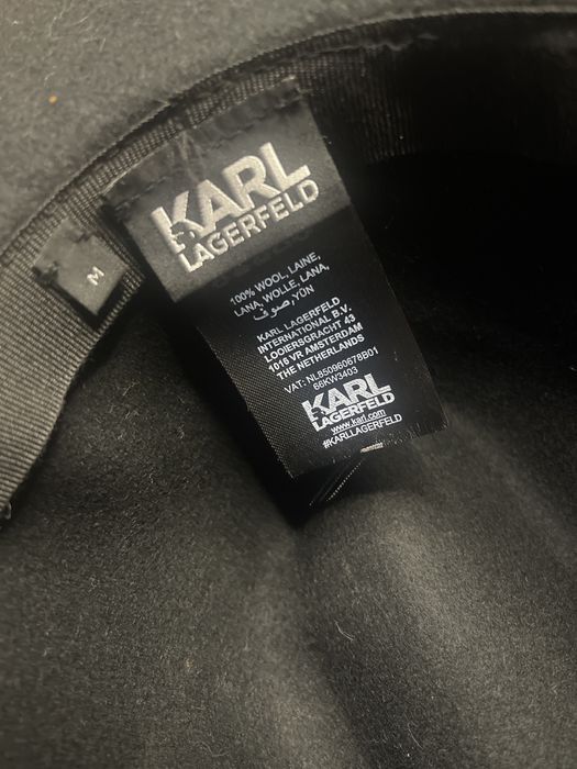 Karl Lagerfeld шляпа шерсть р.М