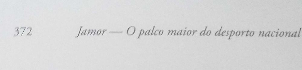 Jamor - O Palco Maior do Desporto Nacional