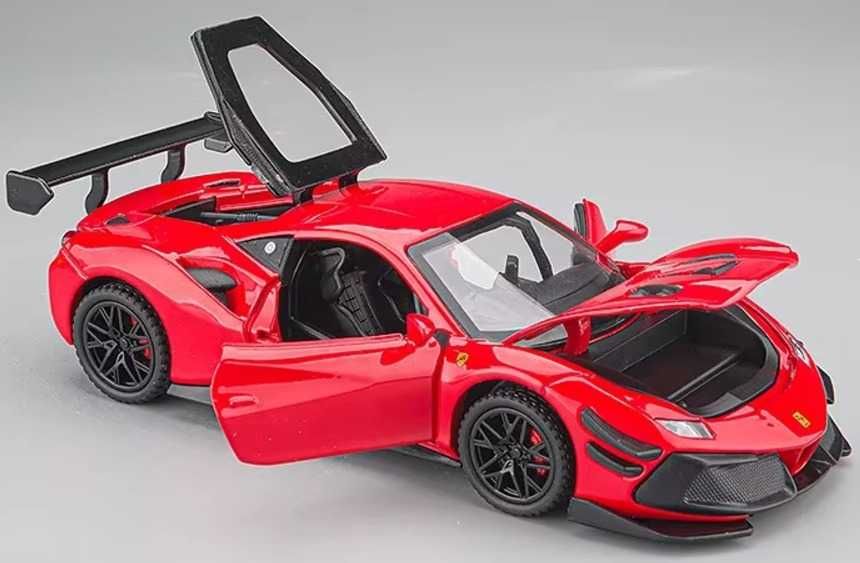 Carro Coleção Ferrari 488 Vermelho escala 1:32 (Novo)