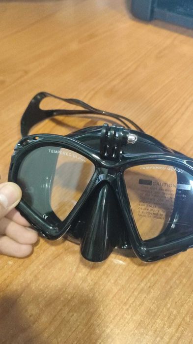 óculos de mergulho para go pro pescasub pesca submarina