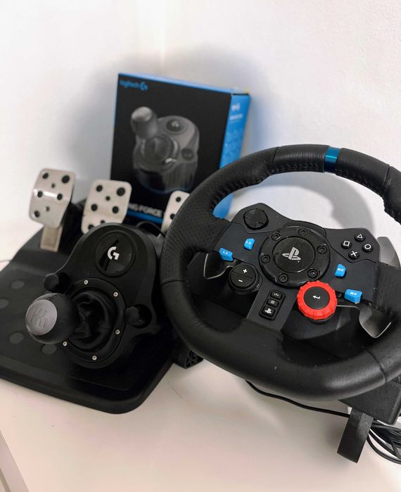 Volante Logitech G29 + Shifter + Pedais