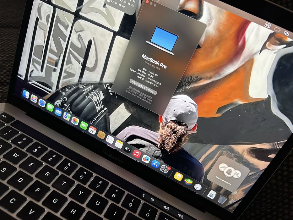 macbook pro 13" m1 (2020) com 16gb ram 512