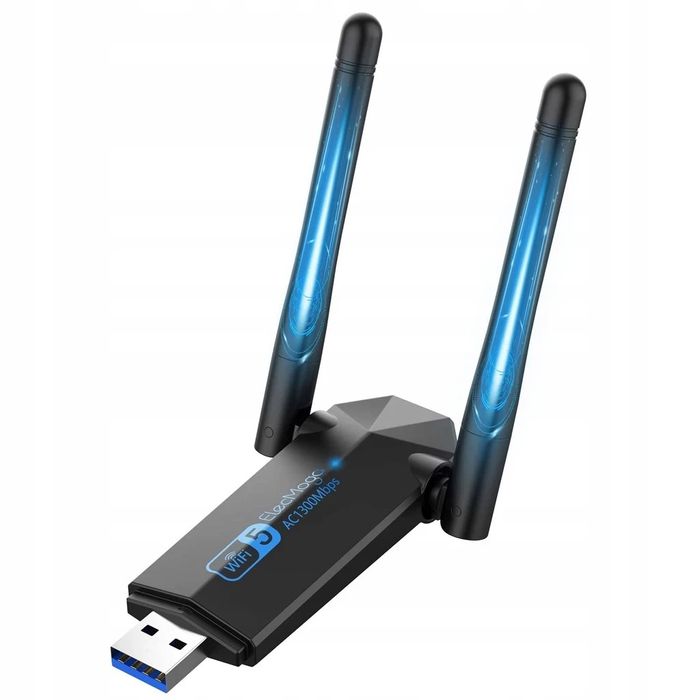 Dwuzakresowy adapter USB 3.0 ELECMOGA AC1300 WLAN