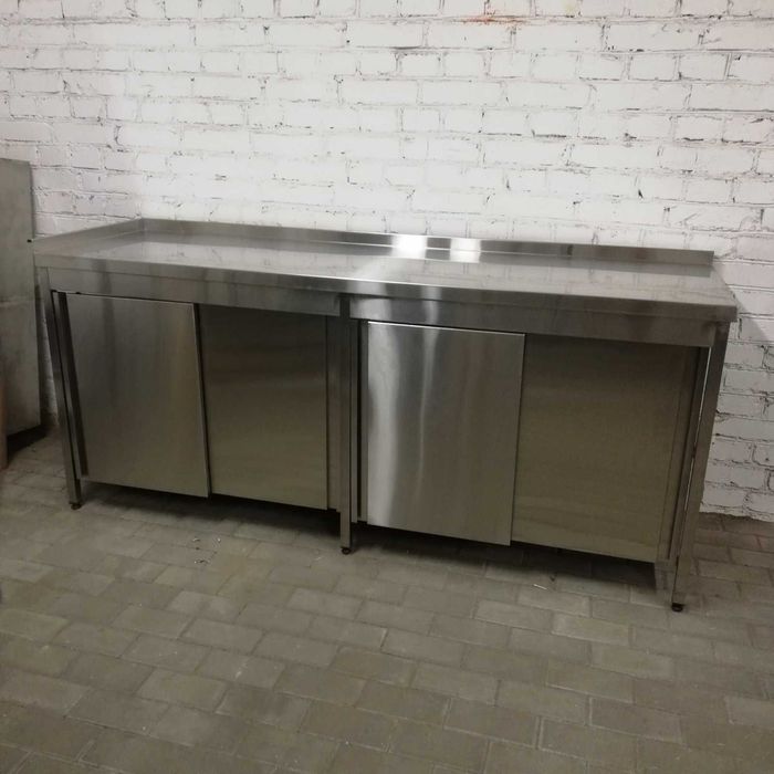 Столы, мойки, стеллажи, зонты, сушки, полки, зонты,тумбы из нержавейки