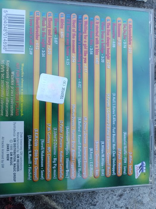 Płyty CD - trzy sztuki