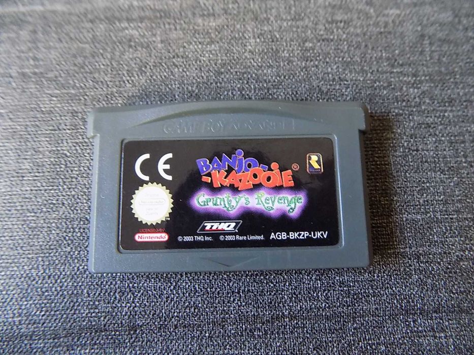 Banjo Kazooie: Grunty’s Revenge na Nintendo Game Boy Advance, SP, NDS!