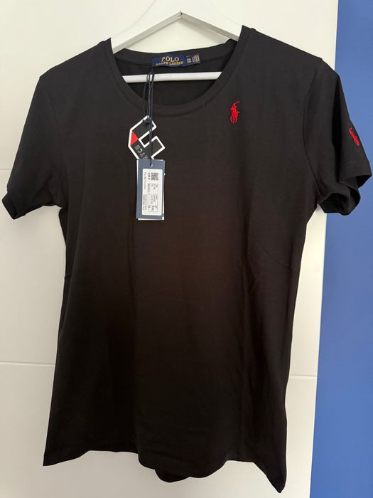 Czarna Koszulka damska Polo - nowa :)