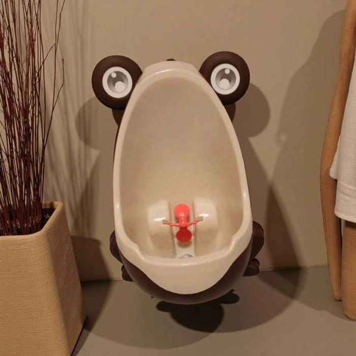 Nowy brązowy pisuar nocnik dla dziecka