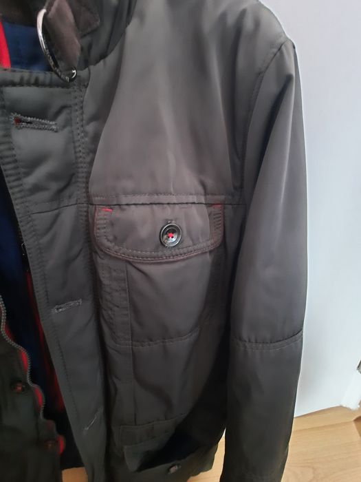 Álvaro Moreno kaki jacket