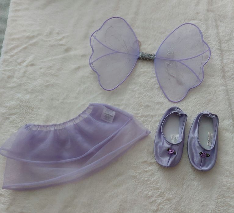 Vestuário de borboleta para criança